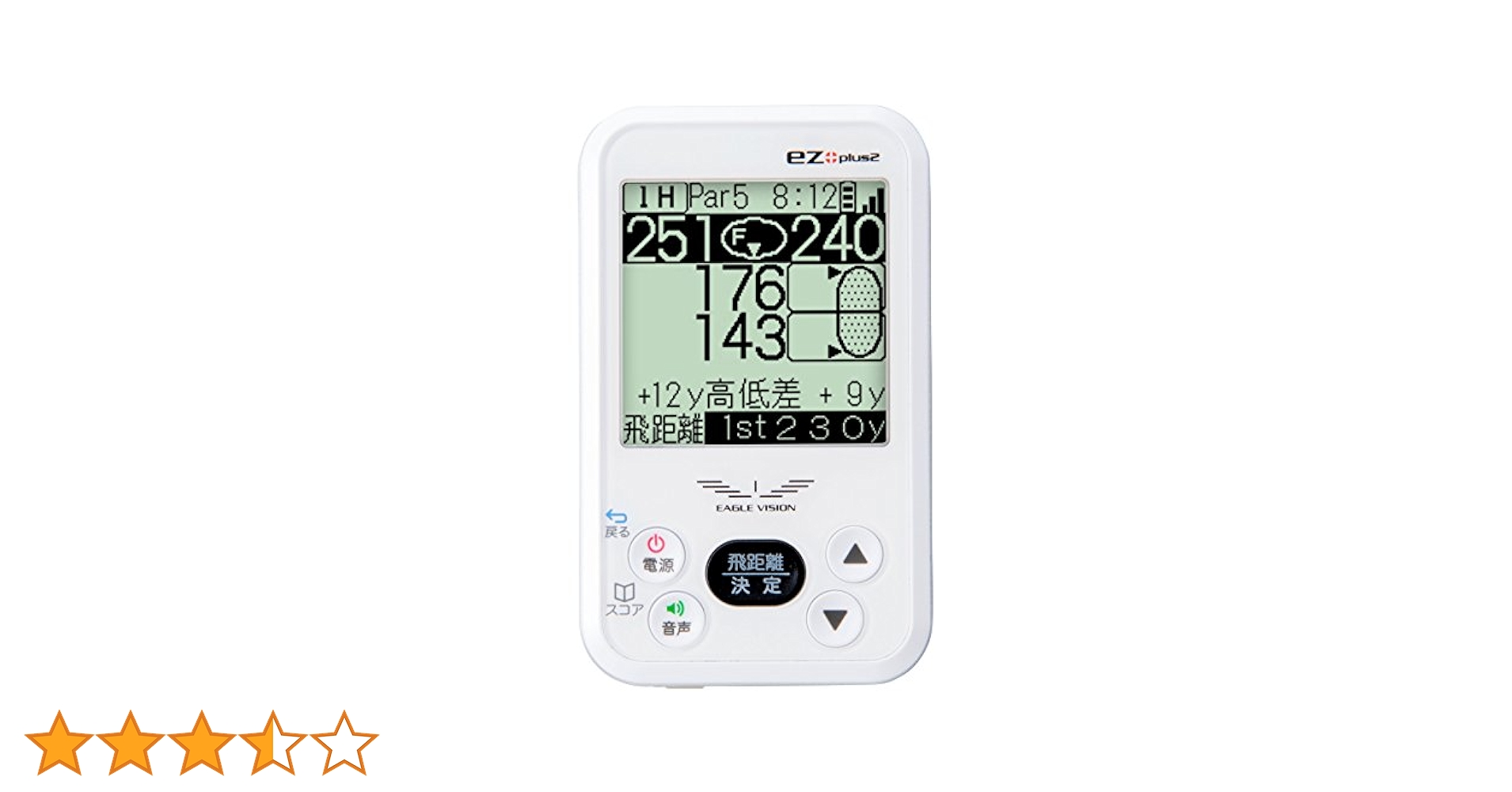ASAHI GOLF 朝日ゴルフ用品/ゴルフナビ/EAGLE VISION ez plus2/EV-615/EV-615182102649/ゴルフ用品/Bランク/62【中古】 Amazon | アサヒゴルフ ゴルフナビ GPS EAGLE VISION ez plus2